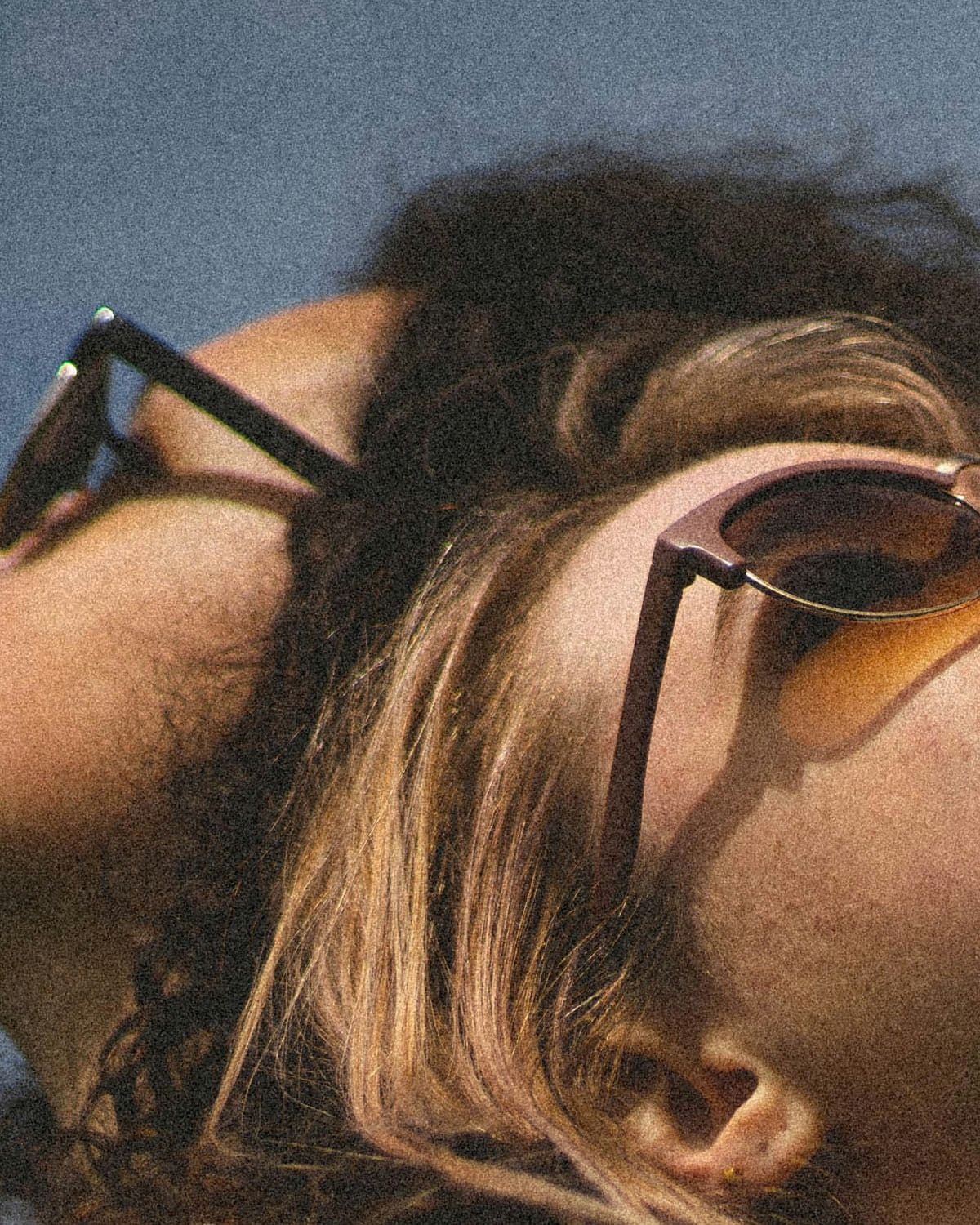 Model wearing Optika eyewear